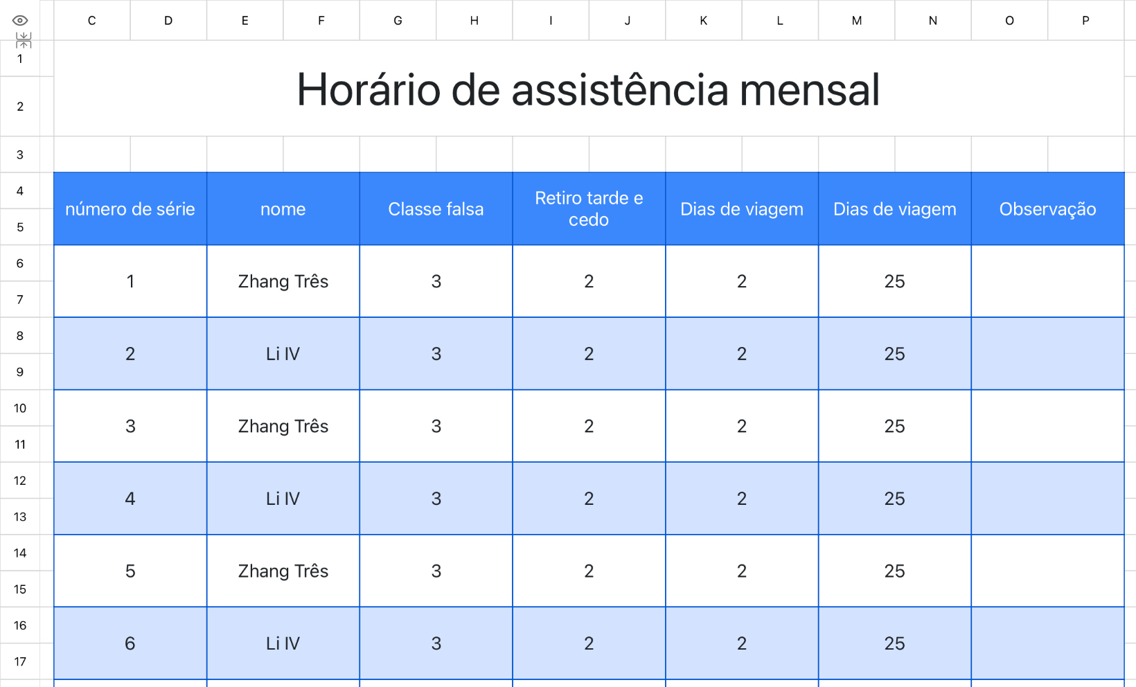 Programa de assistência mensal1